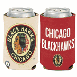 Chicago Blackhawks Can Cooler Vintage Design
