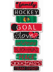 Chicago Blackhawks Celebrations Stack 24" Sign
