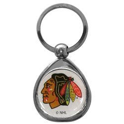 Chicago Blackhawks Chrome Key Chain