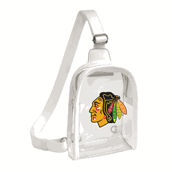 Chicago Blackhawks Clear Mini Sling Stadium Bag