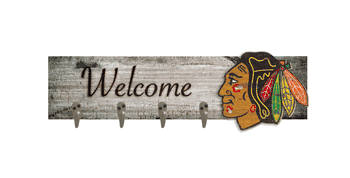 Chicago Blackhawks Coat Hanger 6x24