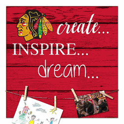 Chicago Blackhawks Create, Inspire, Dream Sign