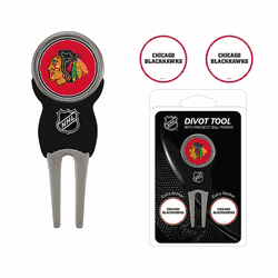 Chicago Blackhawks Divot Tool and Marker Set