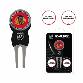 Chicago Blackhawks Divot Tool and Marker Set