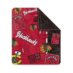Chicago Blackhawks Dream Weave Throw 50x60