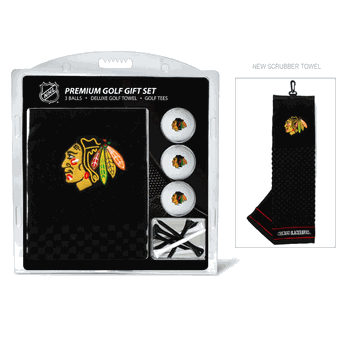 Chicago Blackhawks Embroidered Towel Gift Set