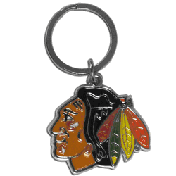 Chicago Blackhawks Enameled Key Chain