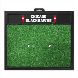 Chicago Blackhawks Golf Hitting Mat