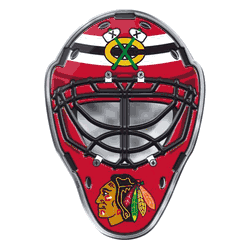 Chicago Blackhawks Heavy Duty Aluminium Helmet Emblem