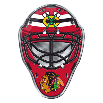 Chicago Blackhawks Heavy Duty Aluminium Helmet Emblem