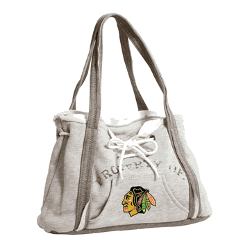 Chicago Blackhawks Hoodie Purse Grey