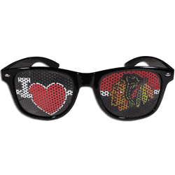 Chicago Blackhawks I Heart Game Day Shades