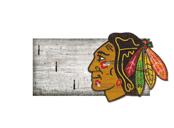Chicago Blackhawks Key Holder 6x12