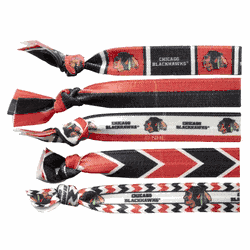 Chicago Blackhawks Knotted Hair Tie