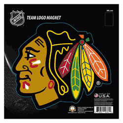 Chicago Blackhawks Large Team Logo Magnet 10" (8.7329"x8.3078")