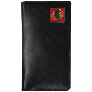 Chicago Blackhawks Leather Tall Wallet