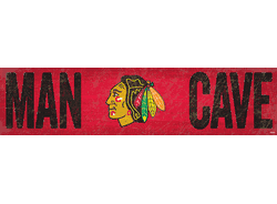 Chicago Blackhawks Man Cave Sign