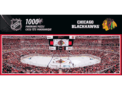 Chicago Blackhawks NHL 1000pc Panoramic Puzzle