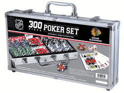 Chicago Blackhawks NHL 300pc Poker Set