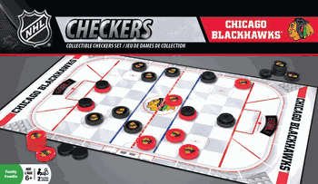Chicago Blackhawks NHL Checkers