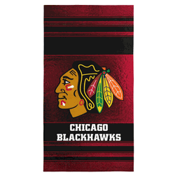 Chicago Blackhawks NHL Mirage Microfiber Beach Towel 30 x 60 inches