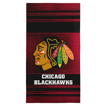 Chicago Blackhawks NHL Mirage Microfiber Beach Towel 30 x 60 inches