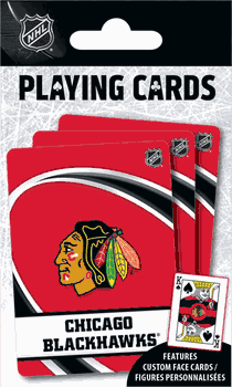 Chicago Blackhawks NHL Playing Cards