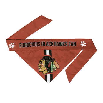 Chicago Blackhawks Pet Bandana Large