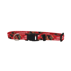 Chicago Blackhawks Pet Team Collar Medium
