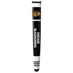 Chicago Blackhawks Putter Grip (Colored with white stripes)