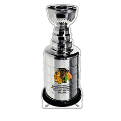 Chicago Blackhawks Stanley Cup Acrylic Plaque