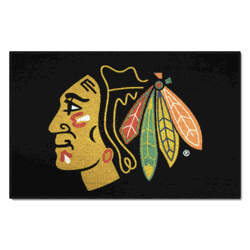 Chicago Blackhawks Starter Mat Accent Rug - 19in. x 30in.