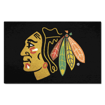 Chicago Blackhawks Starter Mat Accent Rug - 19in. x 30in.
