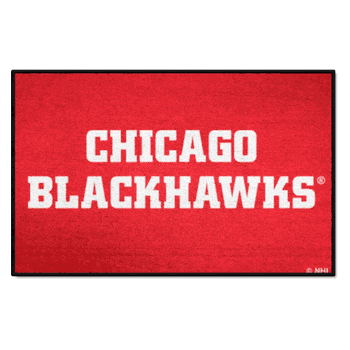 Chicago Blackhawks Starter Mat Accent Rug - 19in. x 30in.