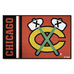 Chicago Blackhawks Starter Mat Accent Rug - 19in. x 30in., Uniform Design