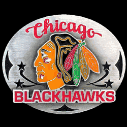 Chicago Blackhawks Team Belt Buckle
