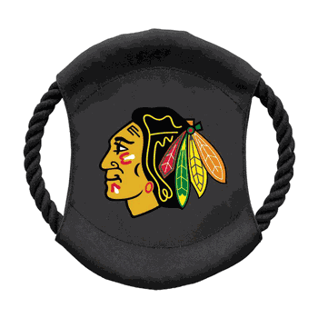 Chicago Blackhawks Team Flying Disc Pet Toy