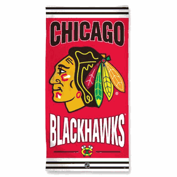 Chicago Blackhawks Towel 30x60 Beach Style