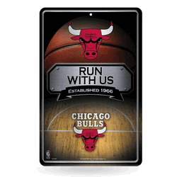 Chicago Bulls  11" x 17" Home Decor Sign