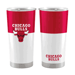 Chicago Bulls 20oz Colorblock Stainless Steel Tumbler