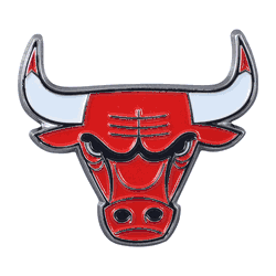 Chicago Bulls 3D Color Metal Emblem