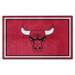 Chicago Bulls 4ft. x 6ft. Plush Area Rug