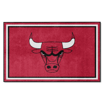 Chicago Bulls 4ft. x 6ft. Plush Area Rug
