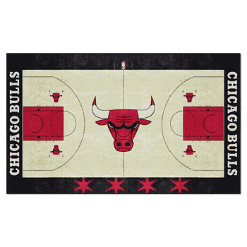 Chicago Bulls 6 ft. x 10 ft. Plush Area Rug