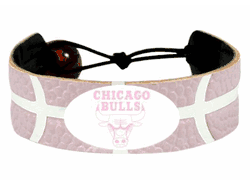 Chicago Bulls Bracelet Pink Basketball CO