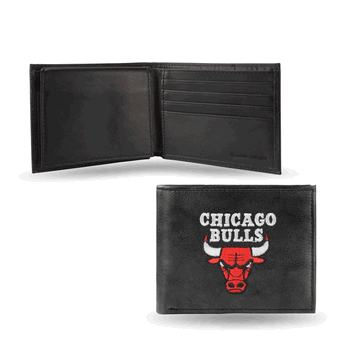 Chicago Bulls  Embroidered Bill-fold Wallet