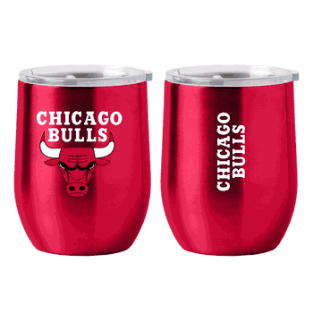 Chicago Bulls Gameday 16oz Curved Beverage Tumbler