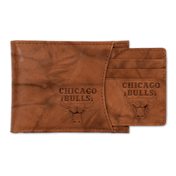 Chicago Bulls  Genuine Leather Slider Wallet