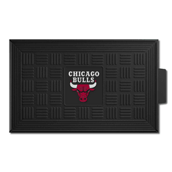 Chicago Bulls Heavy Duty Vinyl Medallion Door Mat - 19.5in. x 31in.