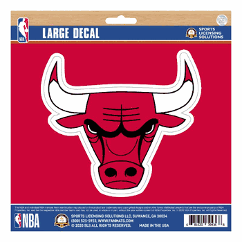 Chicago Bulls Large Decal Sticker